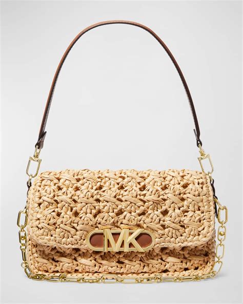 Michael kors straw handbags + FREE SHIPPING .